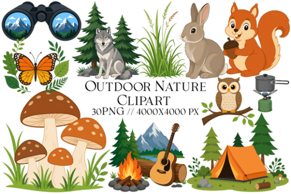 Download Outdoor Nature Clipart - Outdoor Collection