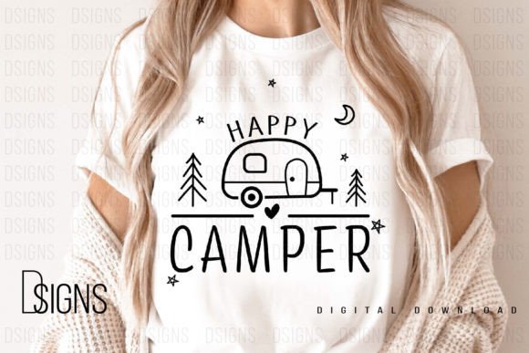 Download Happy Camper Camping Outdoor Sublimation - Outdoor Collection
